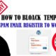 how to stop spam bot registration to wordpress website